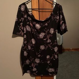 Charlotte Russe off the shoulder dress